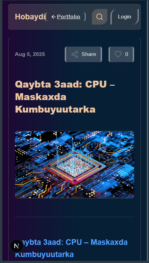 Hobaydi Blog